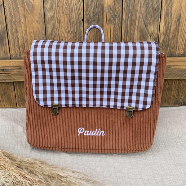 Cartable enfant maternelle avec Broderie personnalisée – Image 2