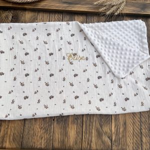 Couverture Double gaze / Minky